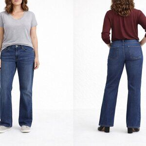 GAP Women’s 12 Regular Blue Bootcut Jeans Medium Wash Denim